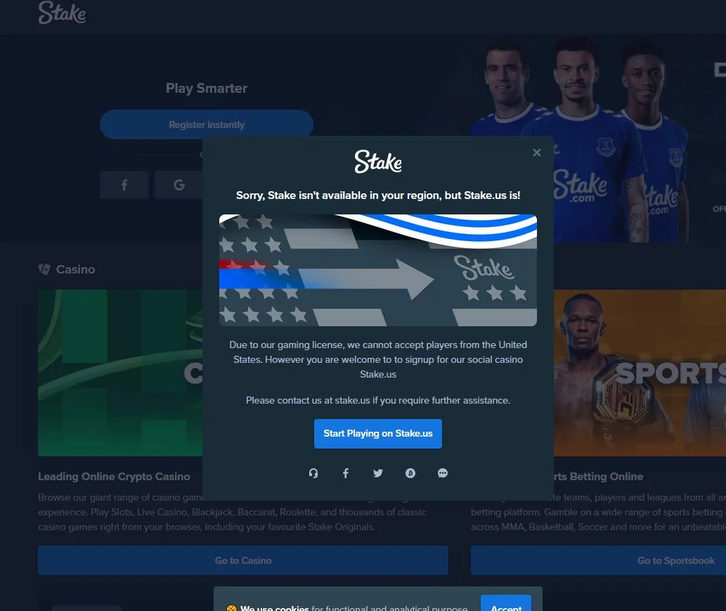 Stake screenshot
